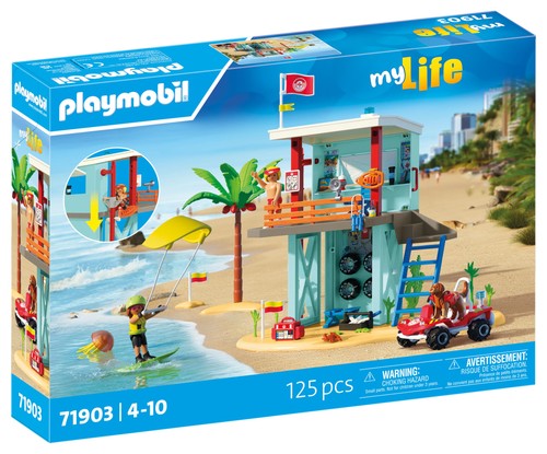 Playmobil lifeguard tower - playmobil, with