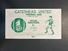 1977 gateshead united v - 9.3.1977.,