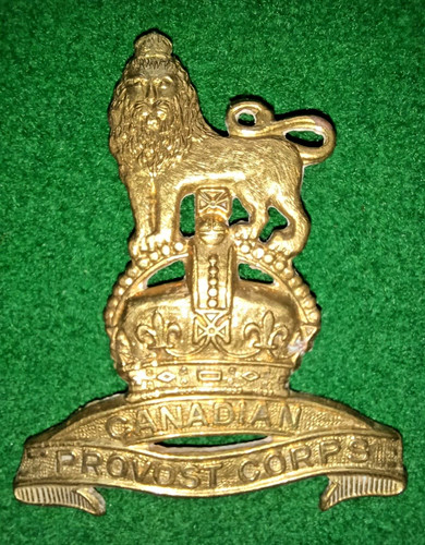 The canadian provost corps - canadian,