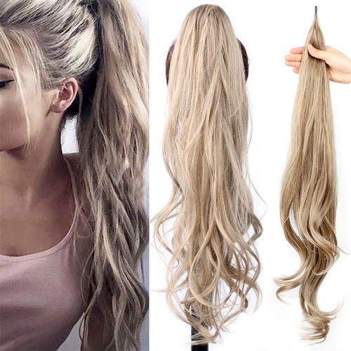 32inch flexible wrap ponytail - flexible,