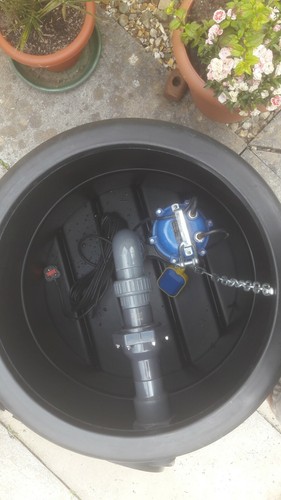 Sump for foul waste - foul, water