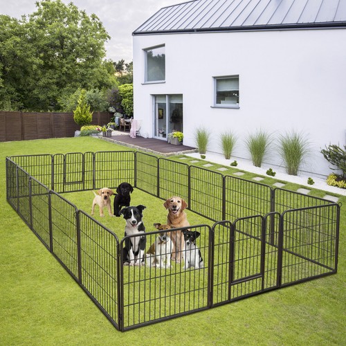 Pet dog playpen fence - h,