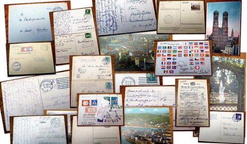 Letter card postcard - , single