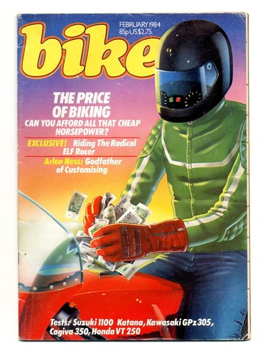Bike magazine february 1984 - magazine,