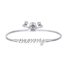 Silver Plated Mummy Bracelet