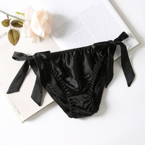Womens 100 silk panties - 100%,