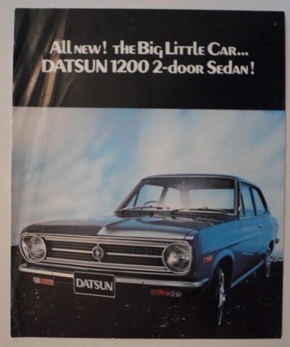 Datsun 1200 door saloon orig - datsun,