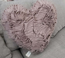 Lilac Ruffle Heart Shaped