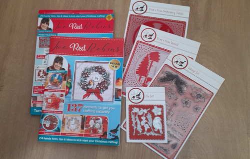 Christmas craft pack - pack, red