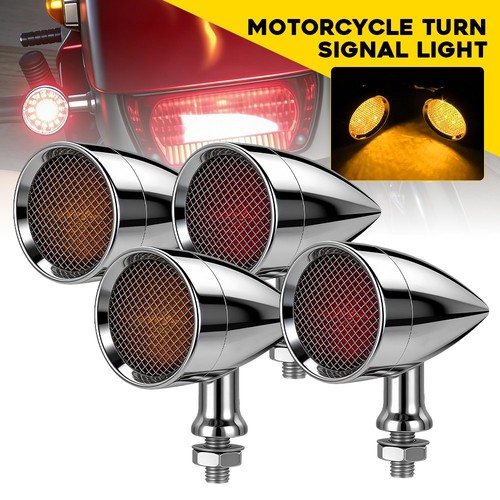Amber red led - 4x,