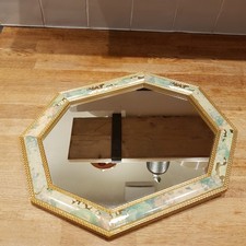 Vintage Octagonal Wall Mirror