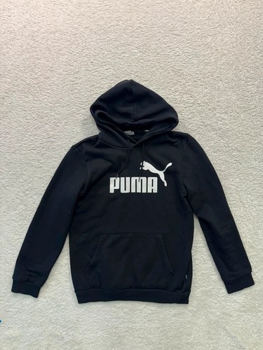 Puma black hooded sweatshirt - black,