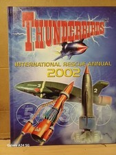 "Thunderbirds International Rescue Annual 2002"-1st edition HB printed boards