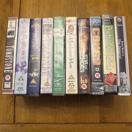 Vhs bundle job lot - bundle, 10