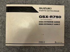 Gsxr 750 K7 Parts Book 2nd