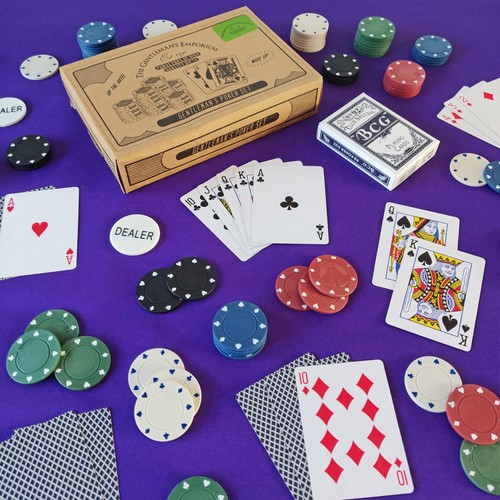 100 chip poker set - chip, cards