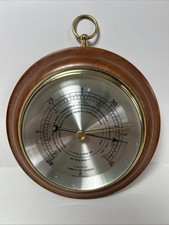Vintage Wooden Cased Aneroid