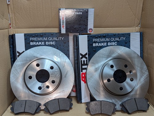 Front brake discs - discs, pads