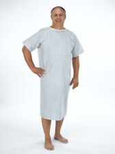 Hospital patient gown blue &