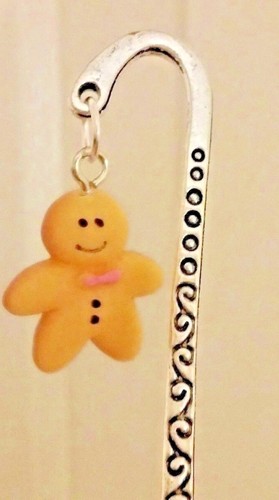 Gingerbread man bookmark - gingerbread,