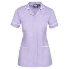 Ladies Lilac Nurse Tunic Salon Healthcare Beauty Top SPA Hospital Dental Doctor