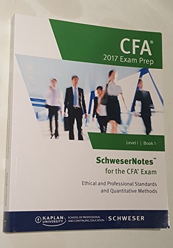 Cfa 2017 exam prep - cfa,