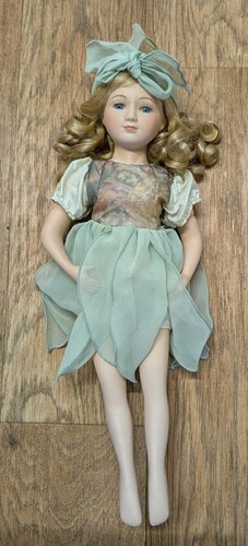 Tall porcelain doll - 15",