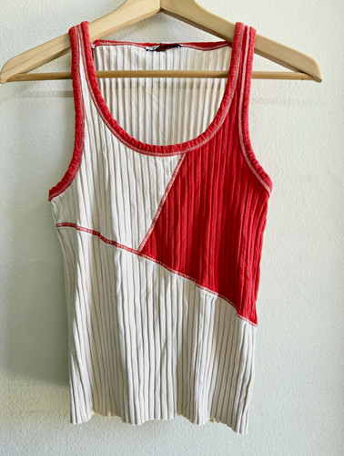 Zara knit ribbed colorblock - ribbed,