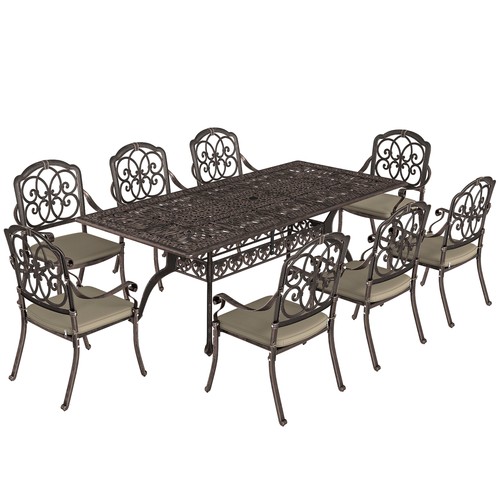 Piece cast aluminium garden - piece,