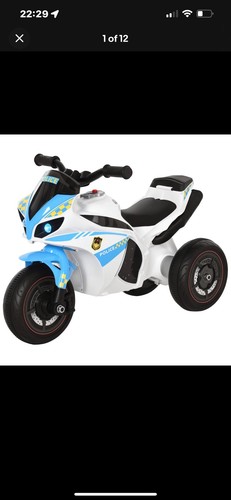 Homcom police ride - homcom,