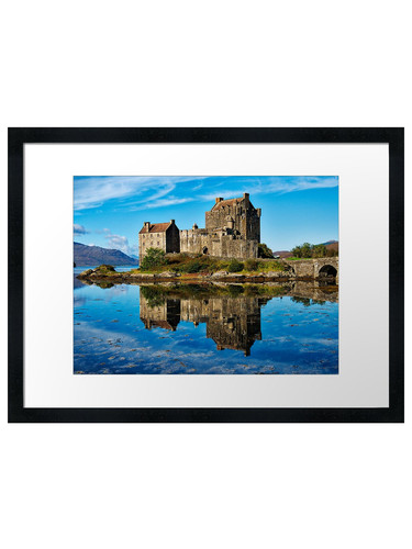 Eilean donan castle - donan, framed