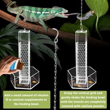 Chameleon Hanging Feeding Bowl for Bearded Dragon, Lizard, Gecko & Iguana.RRP£33