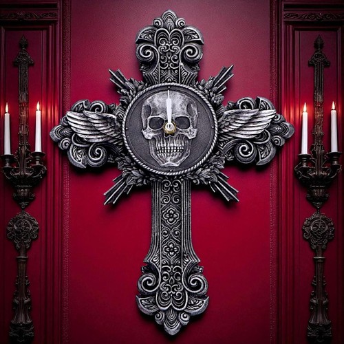 Horas gothic wall clock - wall,