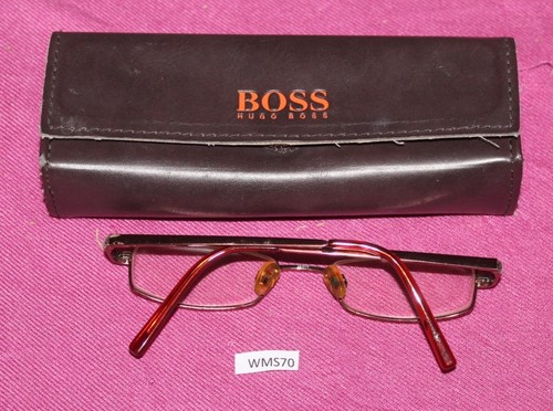 Hugo boss brown leather case - boss,