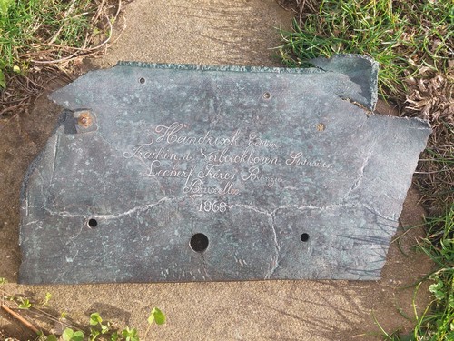 Antique bronze plaque - antique,