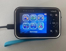 VTech Kidi Zoom Video Studio HD Children’s Camera 2.4" Colour Screen Blue USED