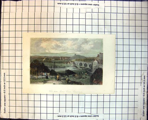 Old print view from jame - view, jame's