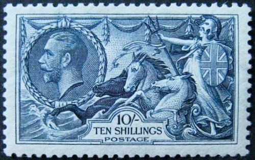 1934 engraved - re-engraved, 10/-