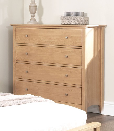 Oak chest drawers - oak, drawer
