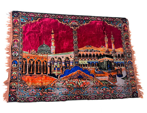 Antique large islamic velvet - large,
