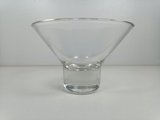 6 x Italian Glass Martini