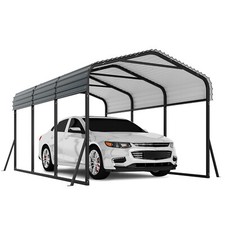 Metal Carport with Galvanized