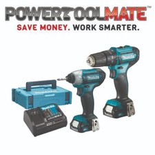 Makita CLX228AJ 12v MAX CXT Combi Kit-Combi Drill/Impact Driver 2x2ah Batteries