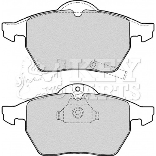Brake pads set for - for, vauxhall