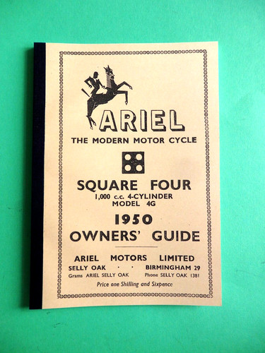 Ariel square four model - model, 4g