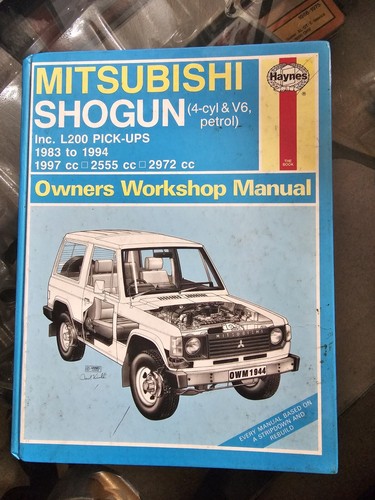 Haynes manual mitsubishi - haynes,