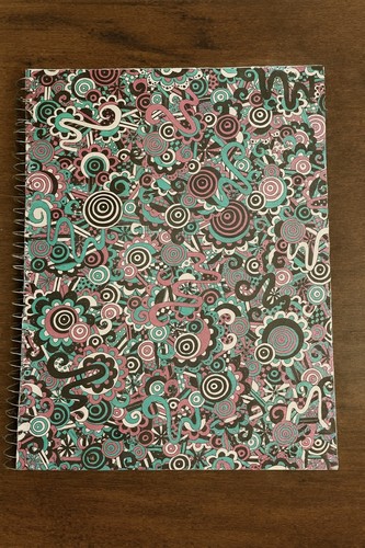 School spiral notebook 80 - school, notebook,