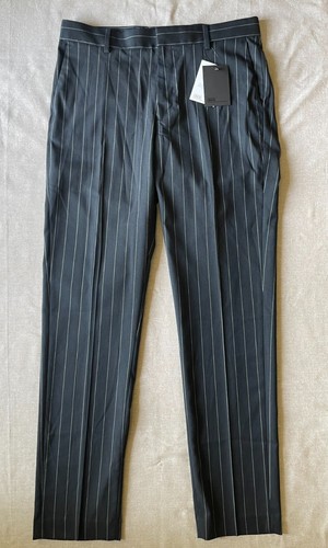 Asos men black pinstripe - black,