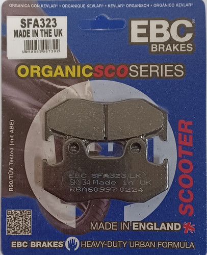 Ebc organic front disc brake - organic,