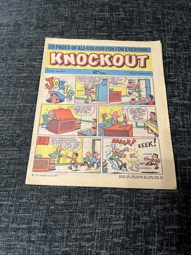 Knockout comic 21 october - knockout,